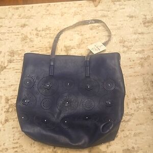 2 in 1 blue purse